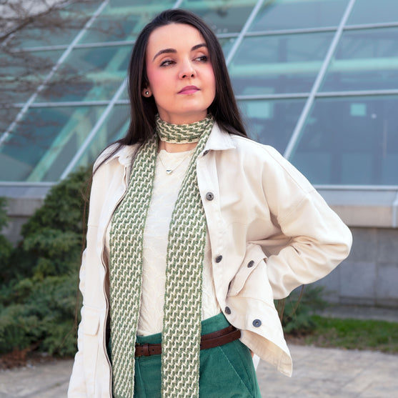 

Steppingstone - Sciarpa sottile
2