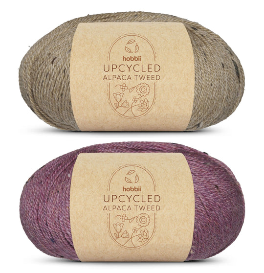 Upcycled Alpaca Tweed (Edizione Limitata) - Upcycled