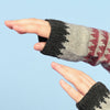 

Arm Warmers in Fair Isle pattern
3