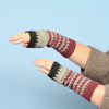 

Arm Warmers in Fair Isle pattern
1