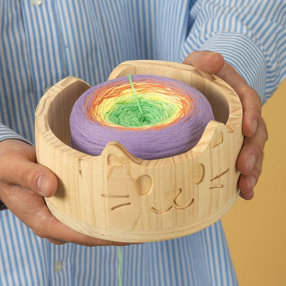 

Ciotola porta gomitolo in legno - Gatto - Hobbii
3