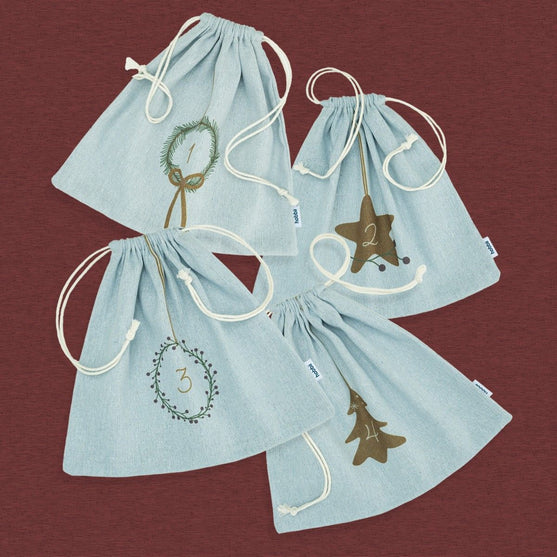 

Sacchetti dell'Avvento - Set di 4 - Hobbii
5