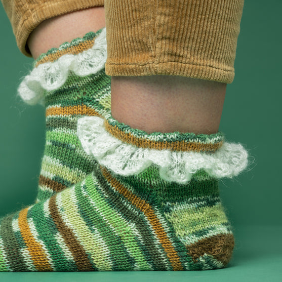 

Frigg - Calzini corti con volant
2