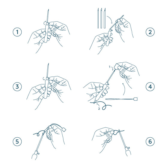 

Set Punch Needle con punte intercambiabili - Hobbii
7
