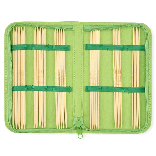 Set di ferri a doppia punta in bamboo - 20 cm - Hobbii