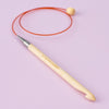 

Uncinetto tunisino in bamboo con cavo - 50 cm - Hobbii
2