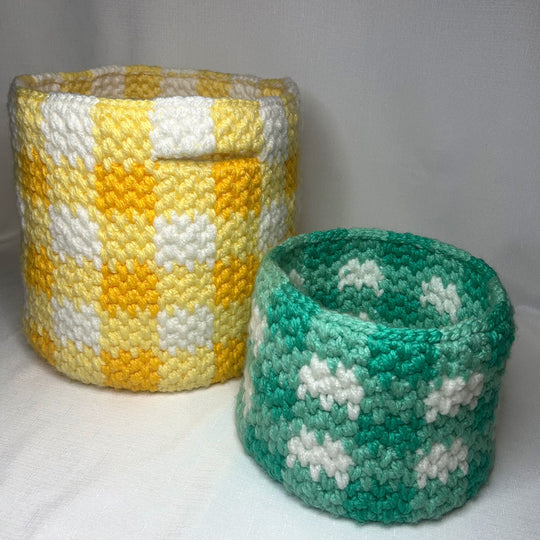 Vichy - Set di cestini