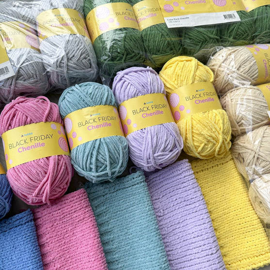 

Black Friday Chenille Color Pack (Edizione Limitata) - Hobbii
2