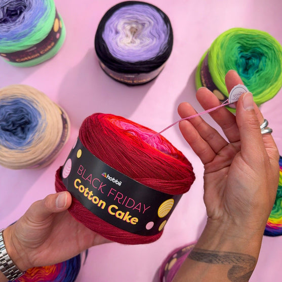

Black Friday Cotton Cake (Edizione Limitata) - Hobbii
11