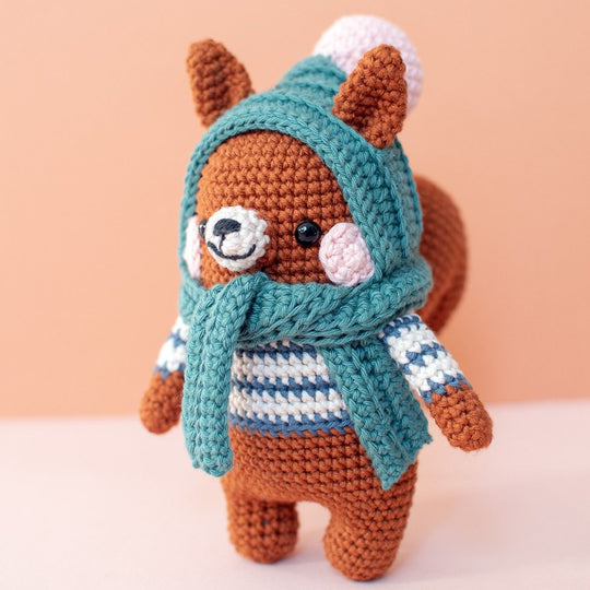 Bruno Squirrel - Kit uncinetto