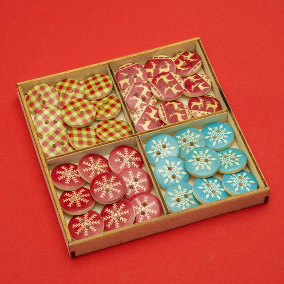 

Bottone in legno - Natale - 18 mm - Hobbii
4