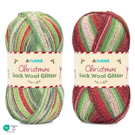 

Christmas Sock Wool Glitter (Edizione Limitata) - Hobbii
1