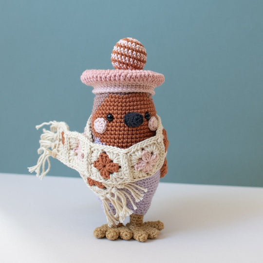 3° domenica dell'Avvento - Amigurumi - Grayson Robin
