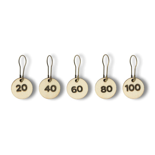 Segnamaglie numerati 20-100 - Hobbii