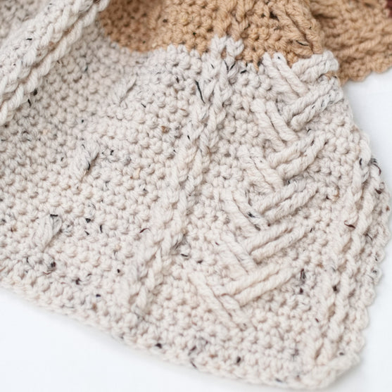 

Happy Bear - Copertina e berretto per neonati
12