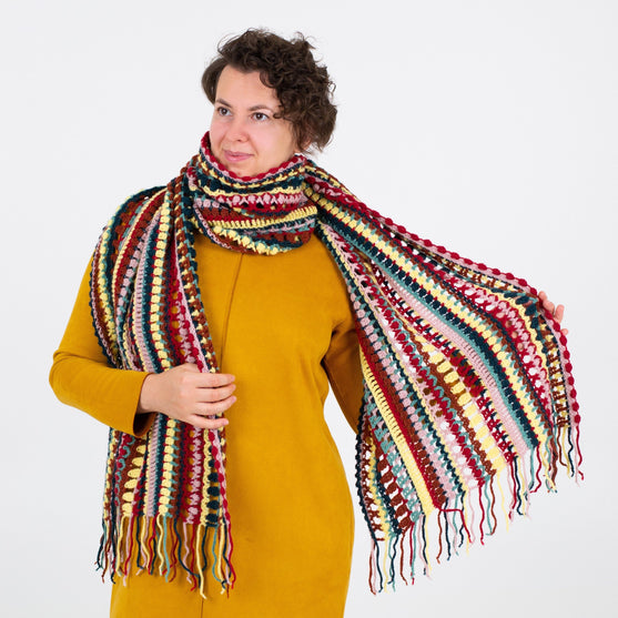 

Serene Stripes - Sciarpa
1