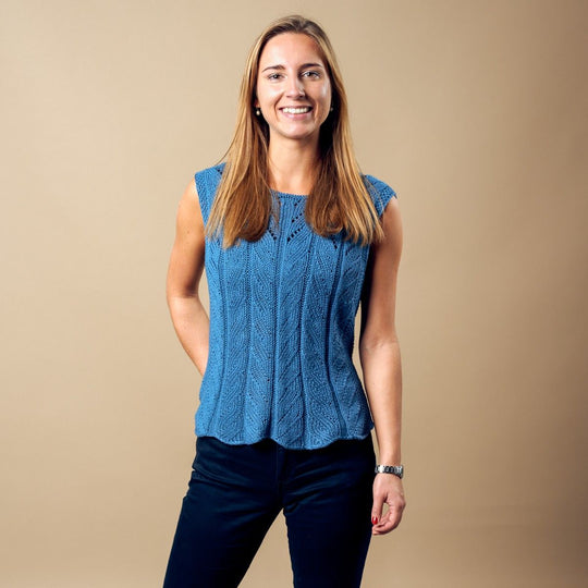 Eva - Top estivo in Tencel Bamboo Fine