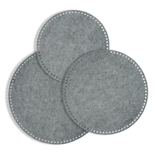 Base per cestino rotondo in feltro - Hobbii