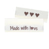 

10 Etichette - Made with love - 5 cm - Go Handmade
1
