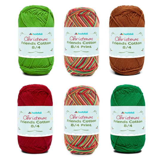 Friends Cotton 8/4 Print Christmas Color Pack (Edizione Limitata) - Friends