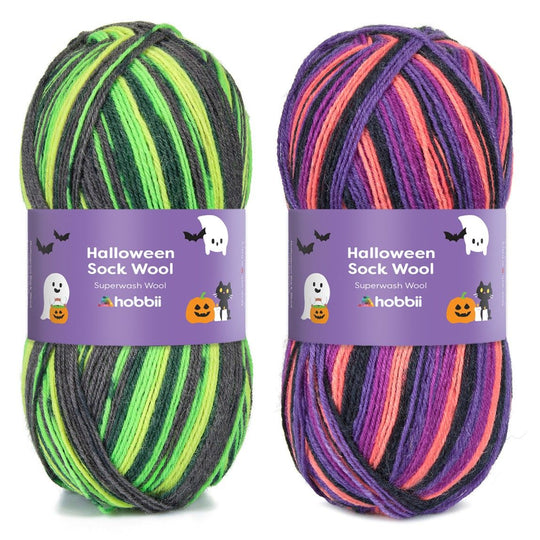 Halloween Sock Wool (Edizione Limitata) - Hobbii
