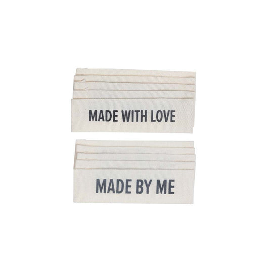 10 Etichette - Made with Love - Hobbii