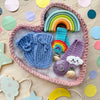 

Cestini a cuore - Set di 3 cesti
3