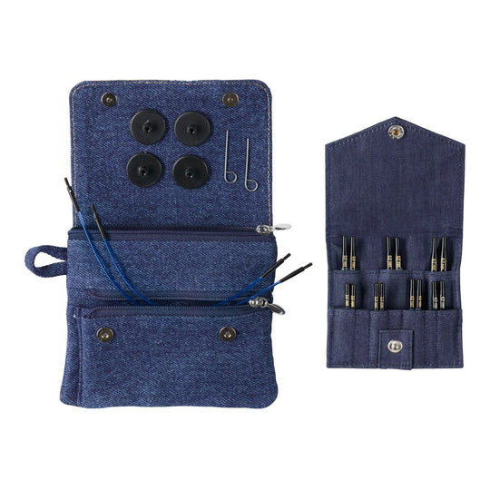 Set di ferri intercambiabili super corti DENIM - KnitPro