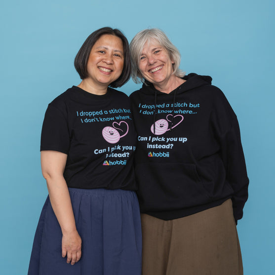 

Dropped A Stitch T-shirt - Yarniis (Edizione limitata) - Hobbii
6