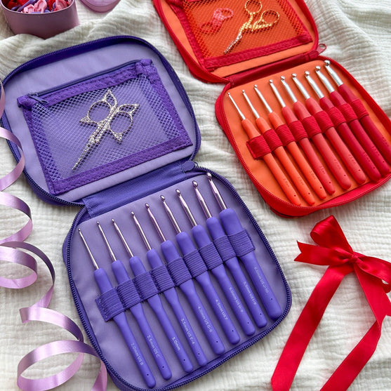 

Set di uncinetti Cosmo - 9 dimensioni - Wisteria - Hobbii
9