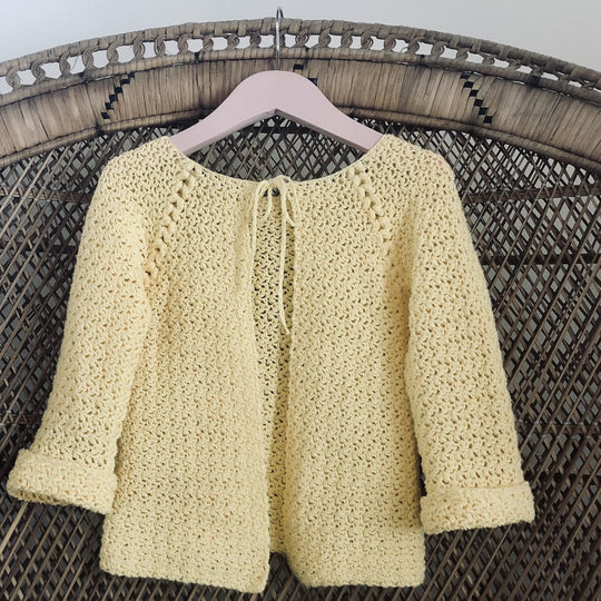 Lemon Blooms - Cardigan per bambini