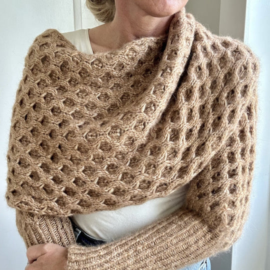 Cella - Scialle con maniche