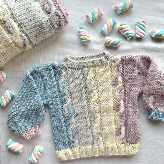 

Marshmallow Swirls - Maglione per bambini
1
