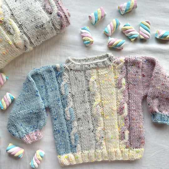 Marshmallow Swirls - Maglione per bambini