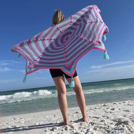 Puff Mandala - Coperta