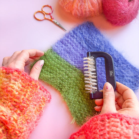 

Spazzola per il mohair - Prym
5