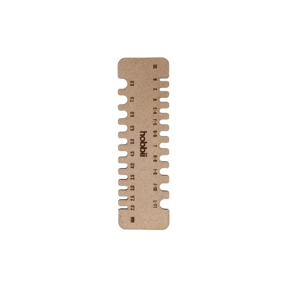 

Calibro per uncinetti - Hobbii
1