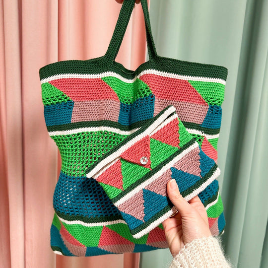 Retro - Borsa e astuccio