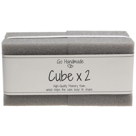 

Memory Foam - Cubo piccolo (2 pz) - Go Handmade
1