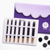 

Set di ferri circolari intercambiabili Deluxe J'Adore Cubics - KnitPro
2