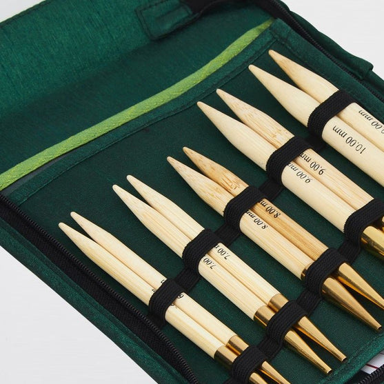 

Bamboo - Ferri circolari intercambiabili - Ferri grossi - KnitPro
3