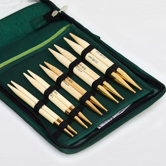 

Bamboo - Ferri circolari intercambiabili - Ferri grossi - KnitPro
2