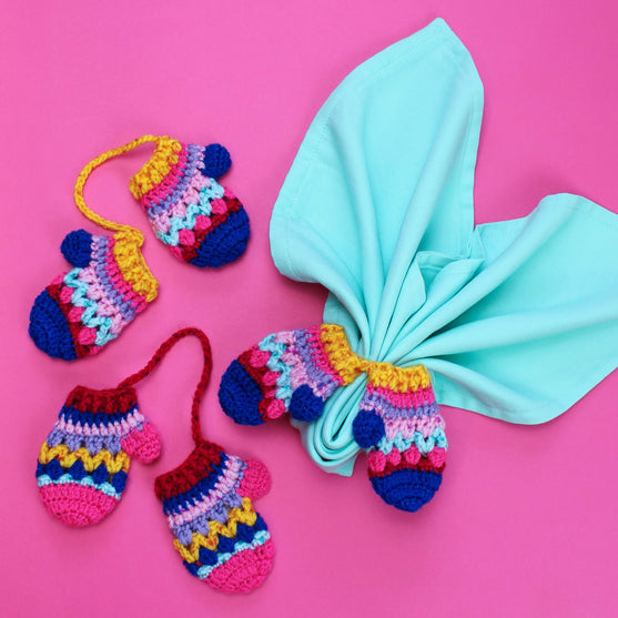 

Mini Mitten - Muffole per tovaglioli
1