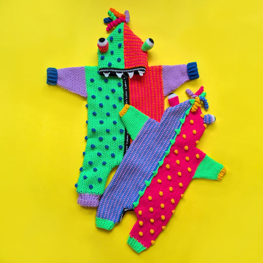 Monster Romper - Tutina per Halloween