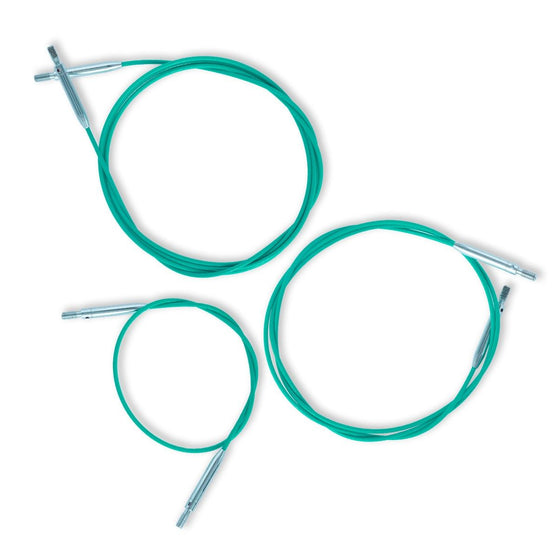 

Cavo Swivel - Teal - KnitPro
1