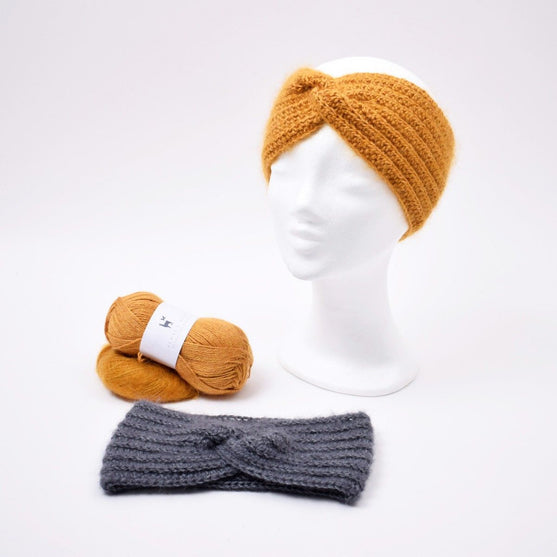 Uncinetto: Fascia Incrociata Per Capelli - Intrecci Filati - Foto 10