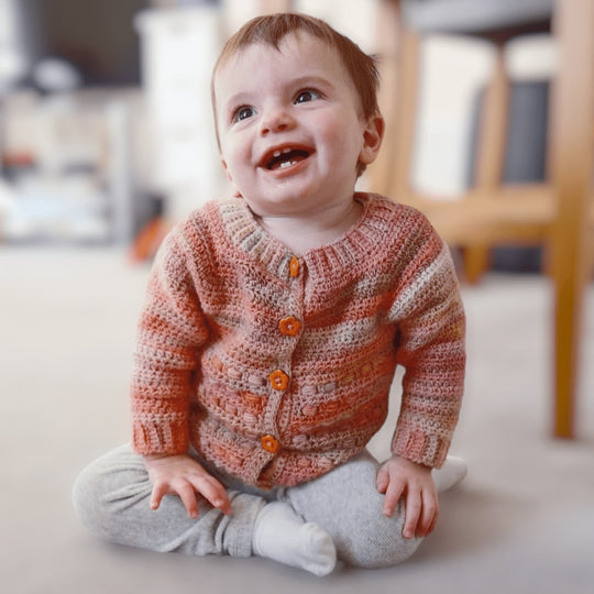 Coral - Cardigan per bambini