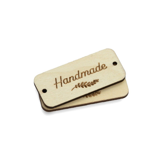 Etichette in legno - Handmade - Hobbii