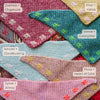 

Pressed Flowers Kerchief - Bandana a mosaico
11