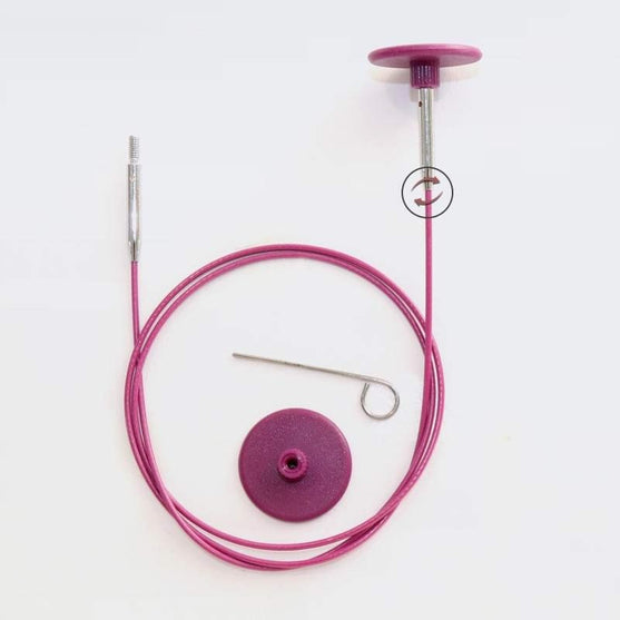 

Cavo Swivel - Purple - KnitPro
1